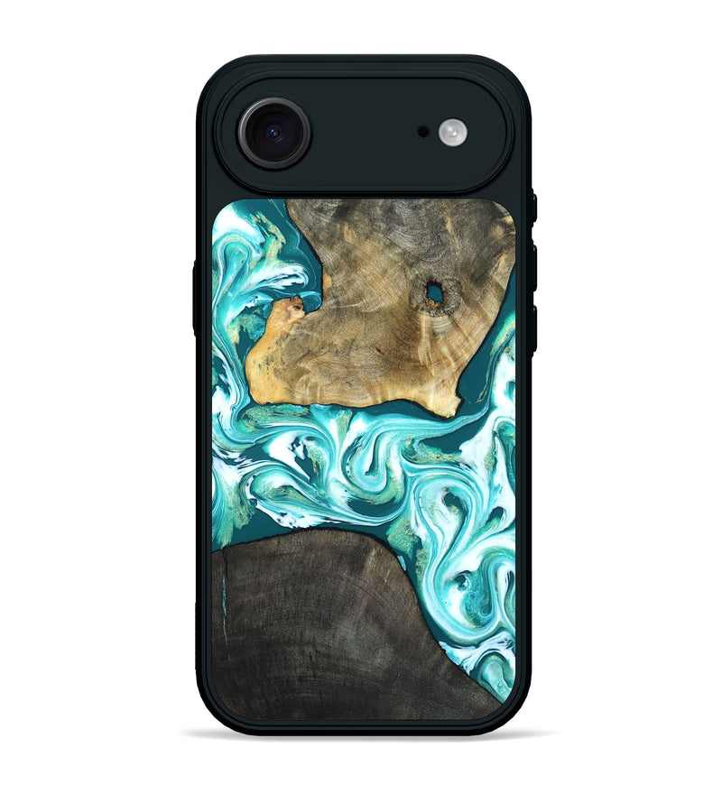 iPhone 17 Air Wood Phone Case - Brooks (Green, 819352)