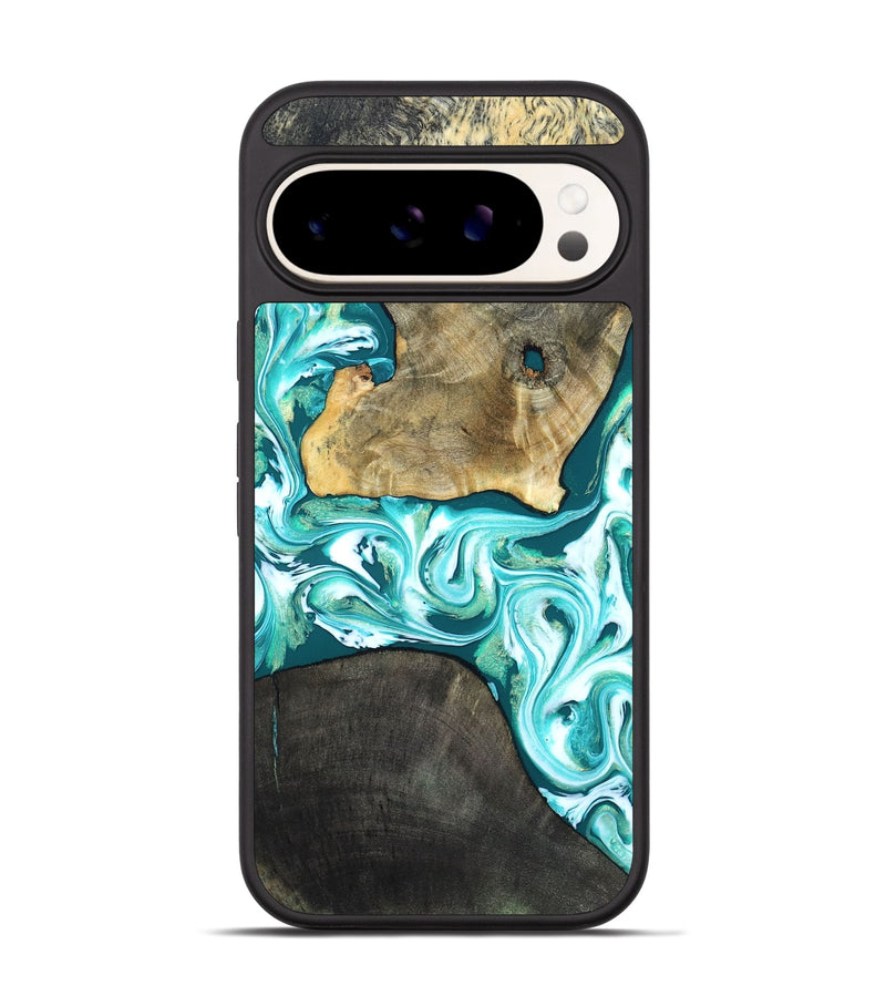 Pixel 9 Wood Phone Case - Brooks (Green, 819352)