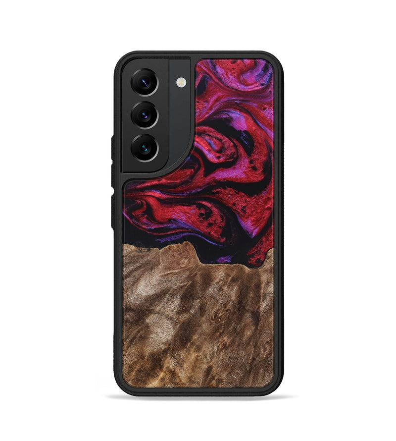 Galaxy S22 Wood Phone Case - Otto (Red, 819360)