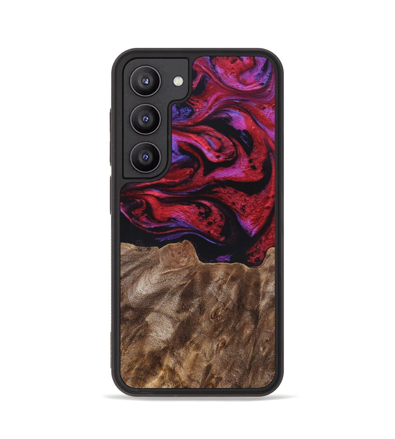 Galaxy S23 Wood Phone Case - Otto (Red, 819360)