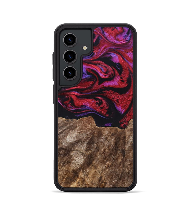 Galaxy S24 Wood Phone Case - Otto (Red, 819360)