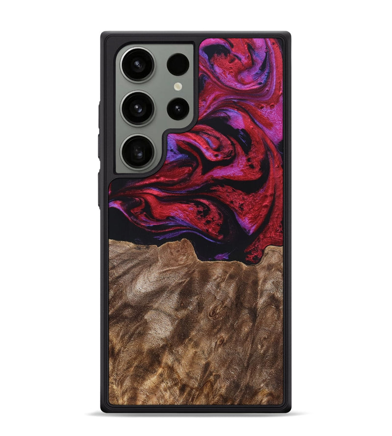 Galaxy S24 Ultra Wood Phone Case - Otto (Red, 819360)