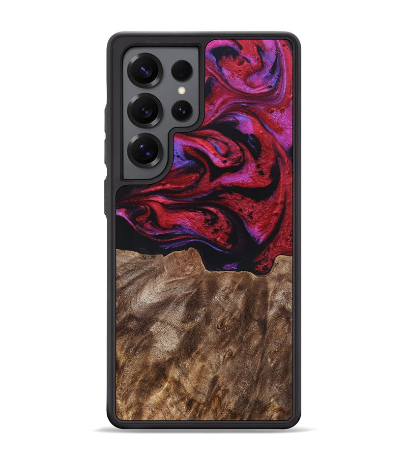 Galaxy S25 Ultra Wood Phone Case - Otto (Red, 819360)