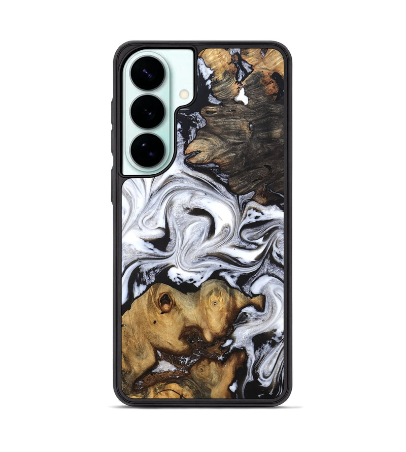 Galaxy S26 Plus Wood Phone Case - Libbie (Black & White, 819364)