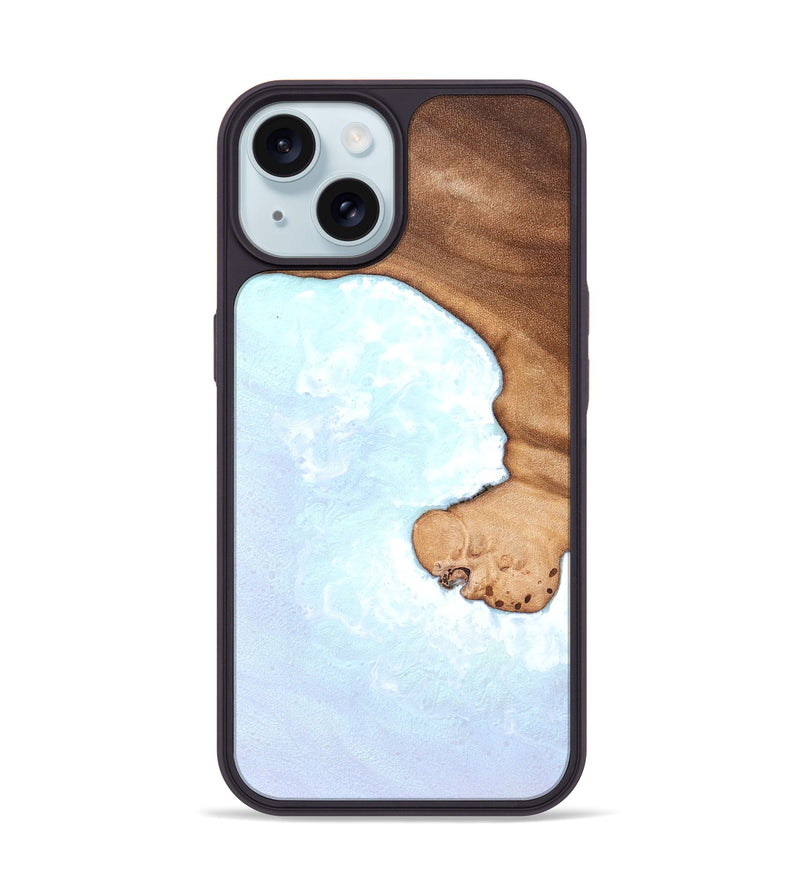 iPhone 15 Wood Phone Case - Syreeta (Coastal, 819370)