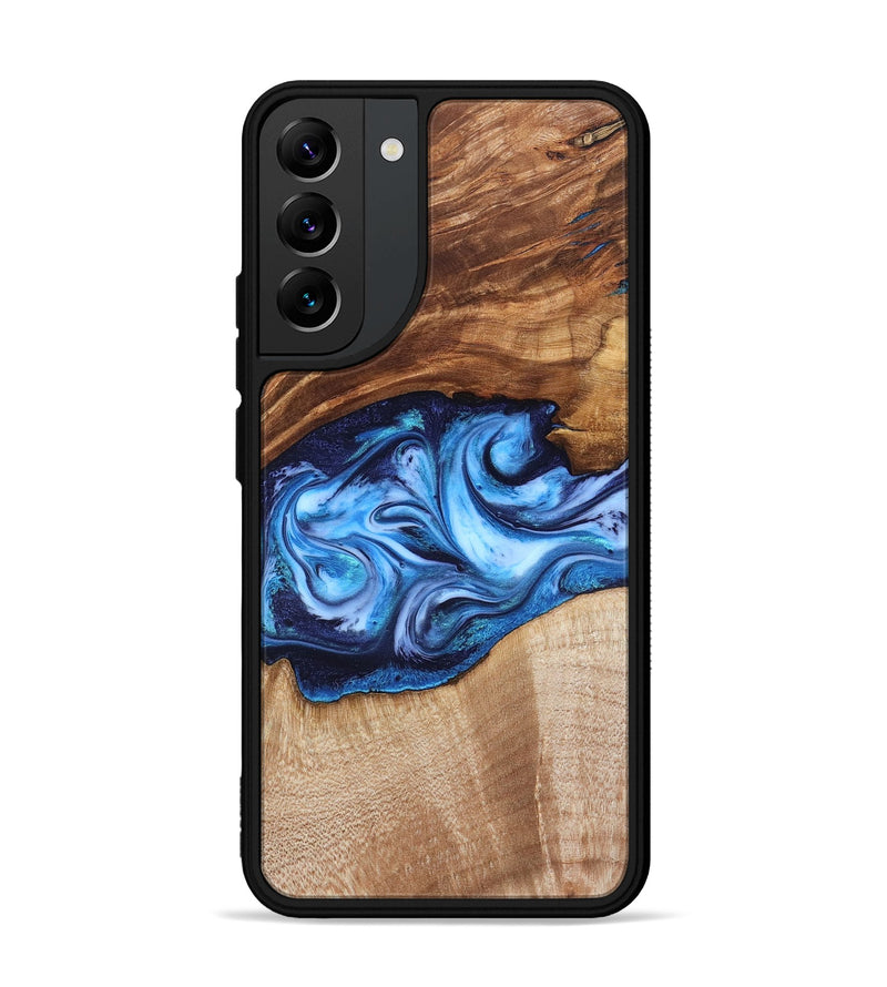 Galaxy S22 Plus Wood Phone Case - Rylan (Blue, 819385)