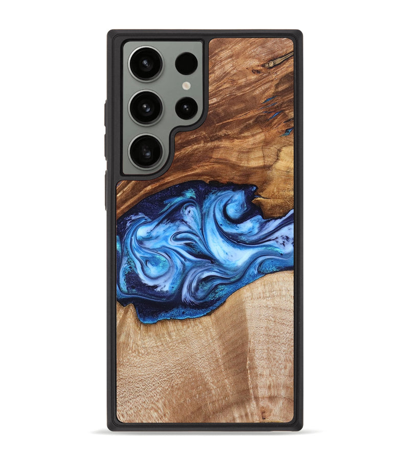 Galaxy S23 Ultra Wood Phone Case - Rylan (Blue, 819385)