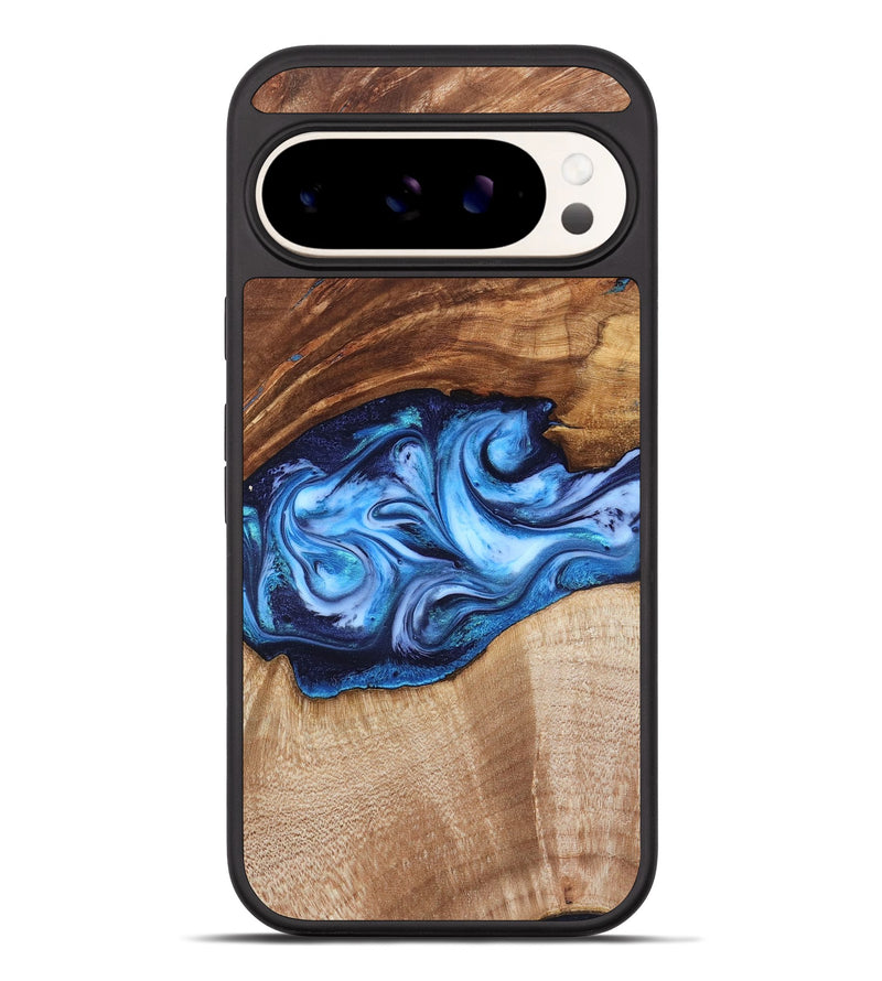 Pixel 10 Pro XL Wood Phone Case - Rylan (Blue, 819385)