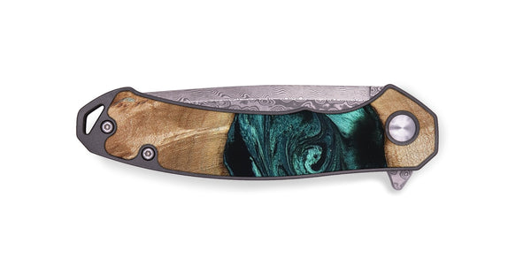 EDC Wood Pocket Knife - Denis (Blue, 819389)