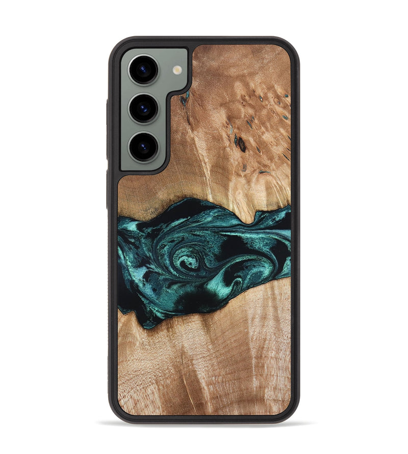 Galaxy S23 Plus Wood Phone Case - Denis (Blue, 819389)