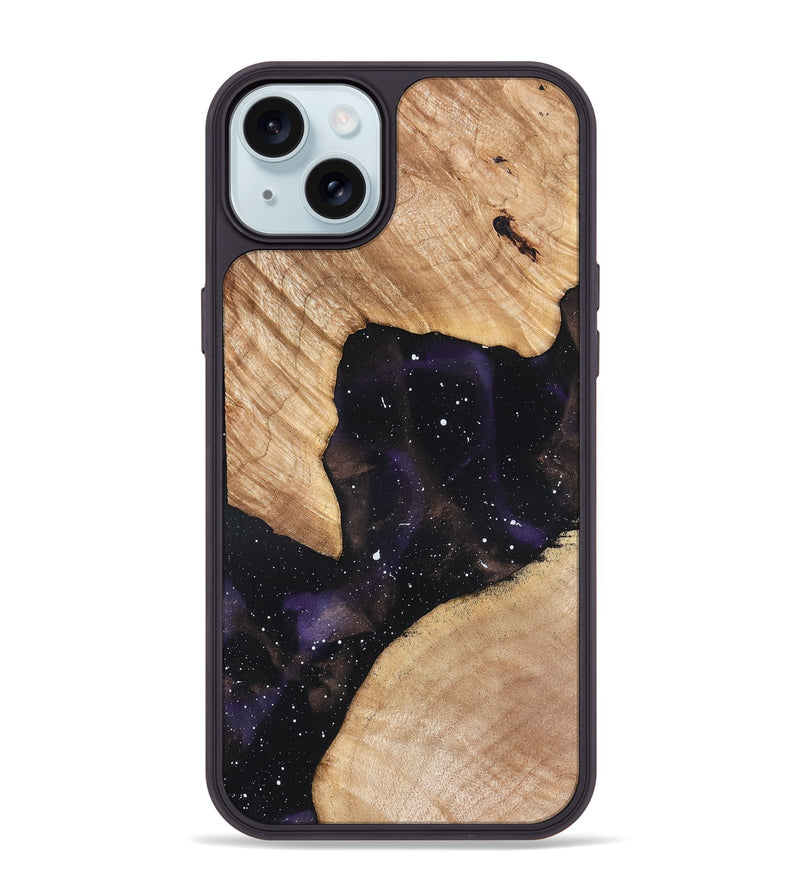 iPhone 15 Plus Wood Phone Case - Ephriam (Cosmos, 819391)
