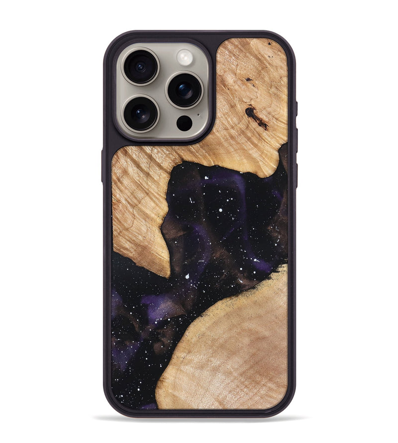 iPhone 15 Pro Max Wood Phone Case - Ephriam (Cosmos, 819391)