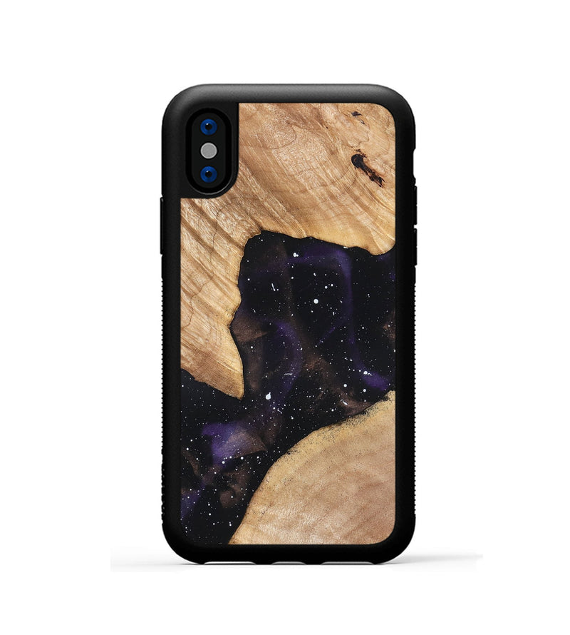 iPhone Xs Wood Phone Case - Ephriam (Cosmos, 819391)