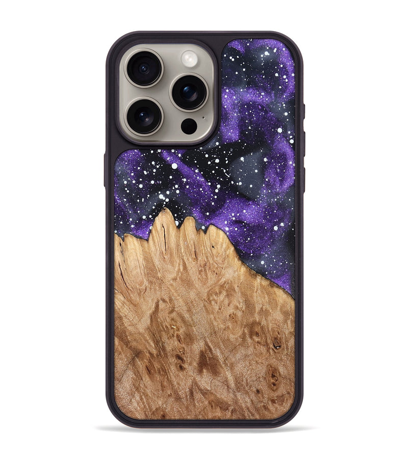 iPhone 15 Pro Max Wood Phone Case - Sid (Cosmos, 819400)