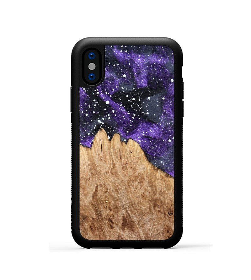 iPhone Xs Wood Phone Case - Sid (Cosmos, 819400)