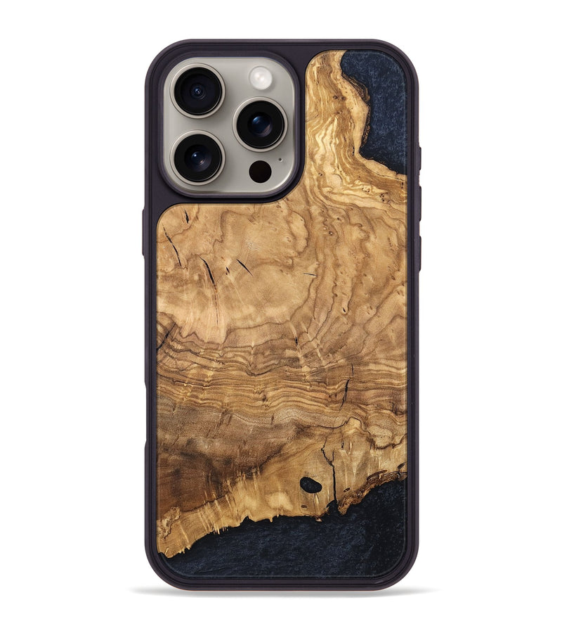 iPhone 16 Pro Max Wood Phone Case - Annika (Ancient Olive, 819406)