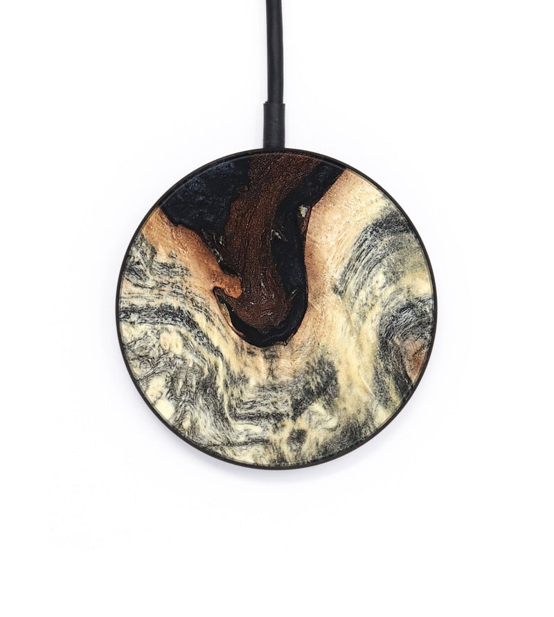 Circle Wood Wireless Charger - Tomas (Wood Burl, 819411)