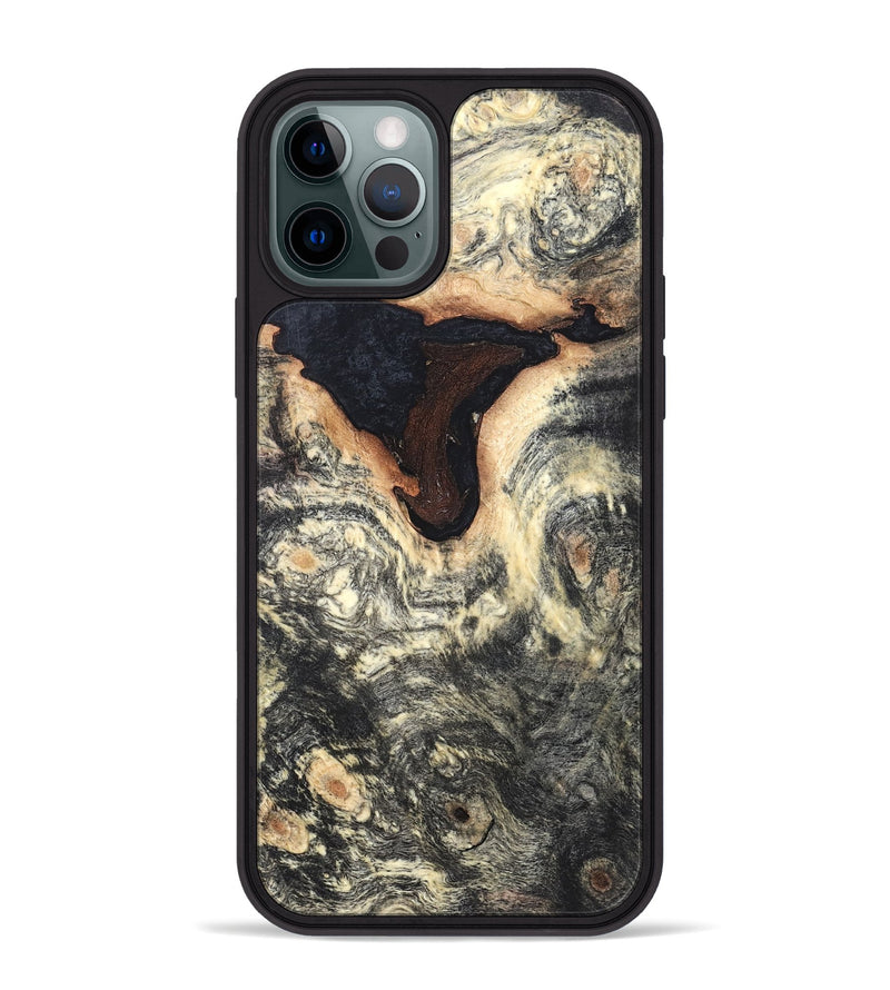 iPhone 12 Pro Max Wood Phone Case - Tomas (Wood Burl, 819411)