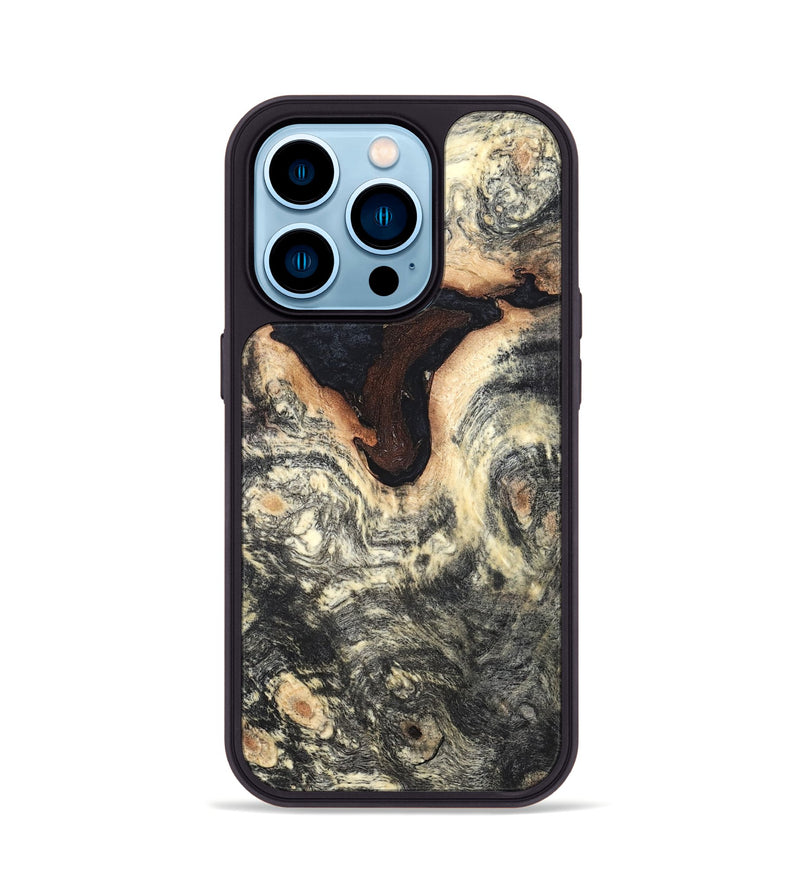 iPhone 14 Pro Wood Phone Case - Tomas (Wood Burl, 819411)