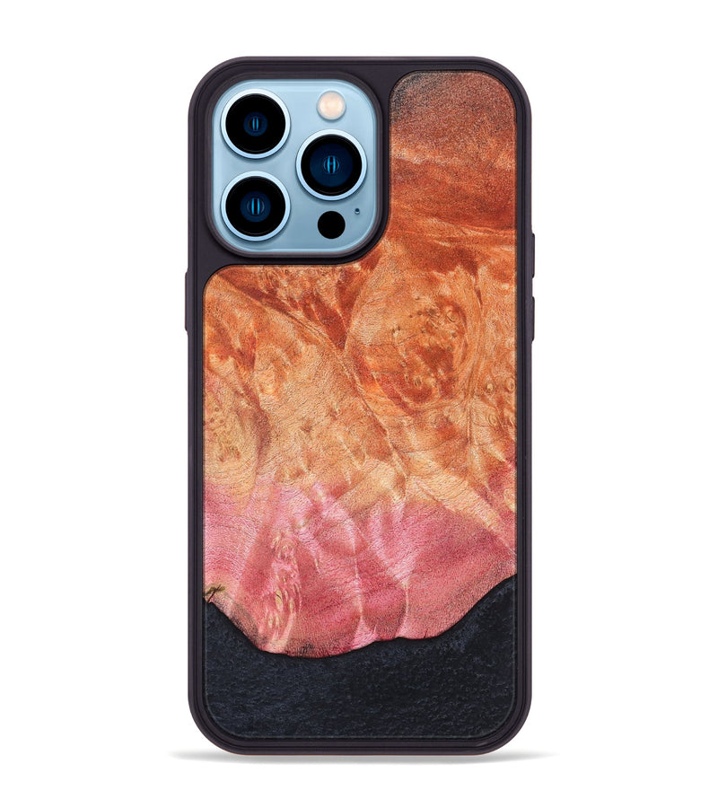 iPhone 14 Pro Max Wood Phone Case - Kadin (Wood Burl, 819413)