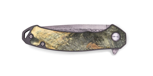 EDC Wood Pocket Knife - Erykah (Wood Burl, 819415)