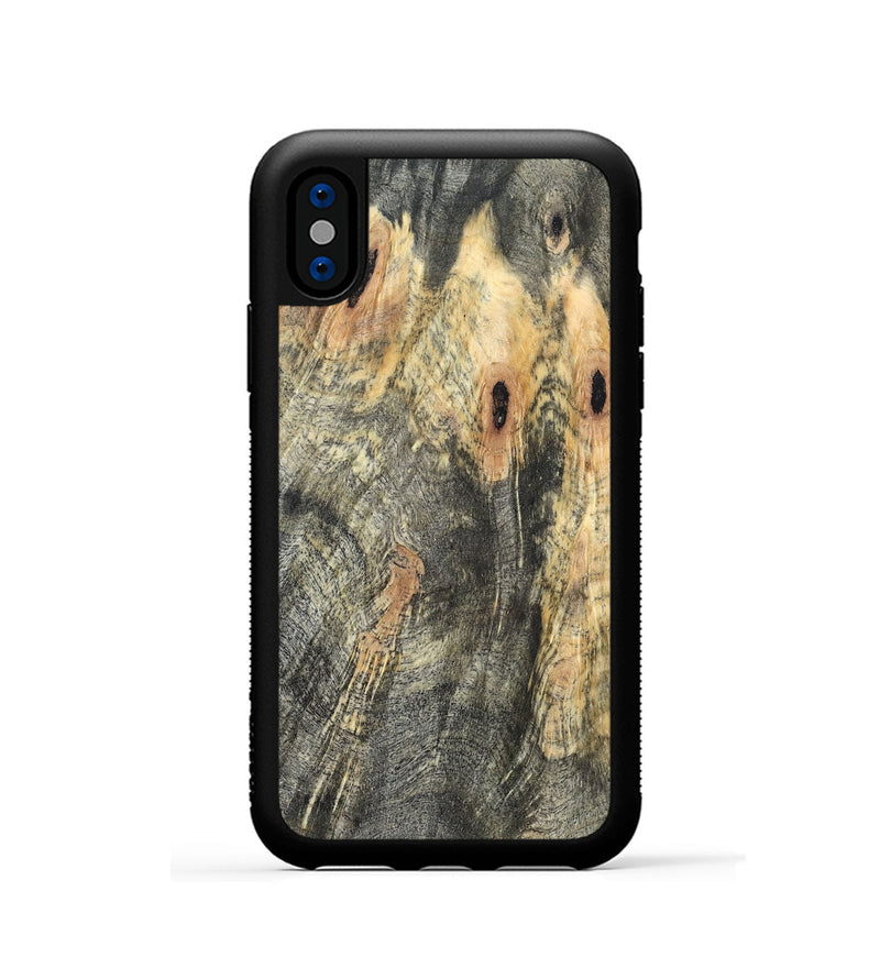 iPhone Xs Wood Phone Case - Erykah (Wood Burl, 819415)