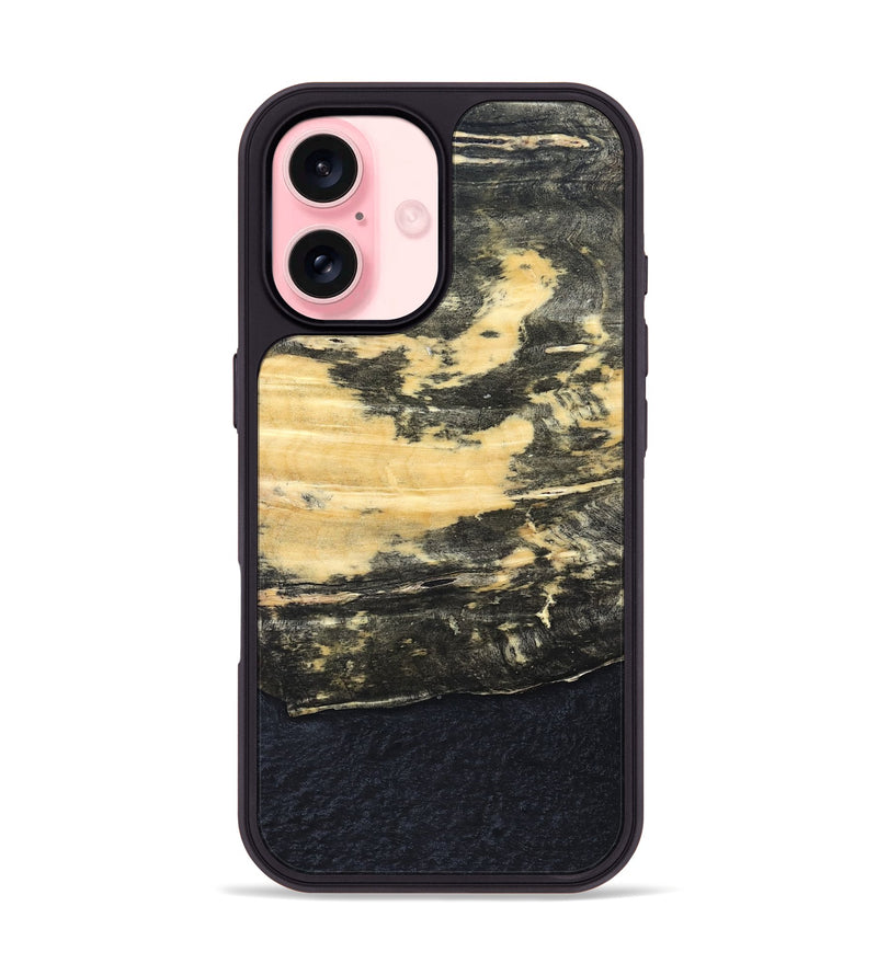 iPhone 16 Wood Phone Case - Ed (Coastal, 819418)