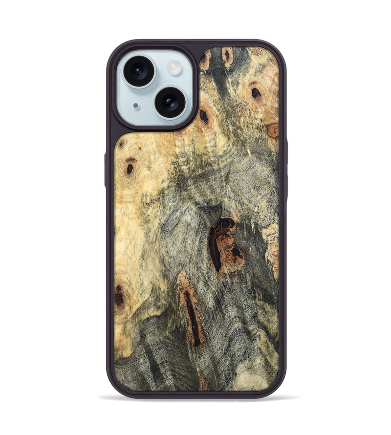 iPhone 15 Wood Phone Case - Chozen (Wood Burl, 819419)
