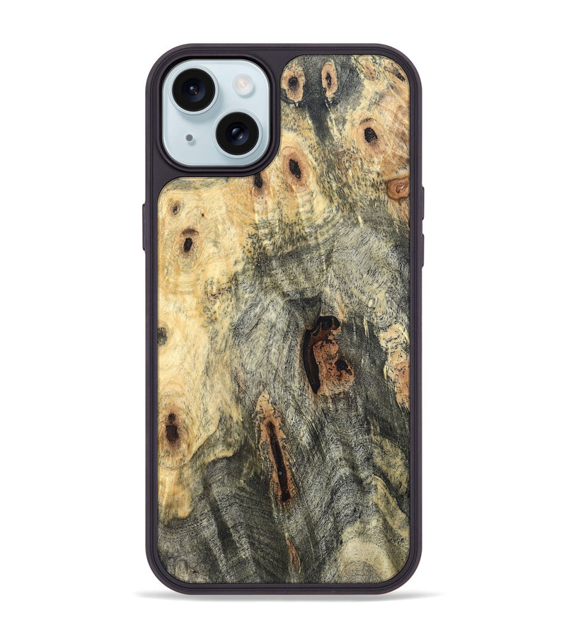 iPhone 15 Plus Wood Phone Case - Chozen (Wood Burl, 819419)