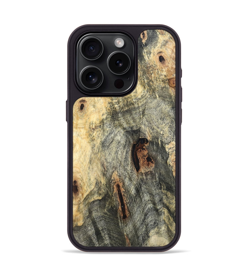 iPhone 15 Pro Wood Phone Case - Chozen (Wood Burl, 819419)