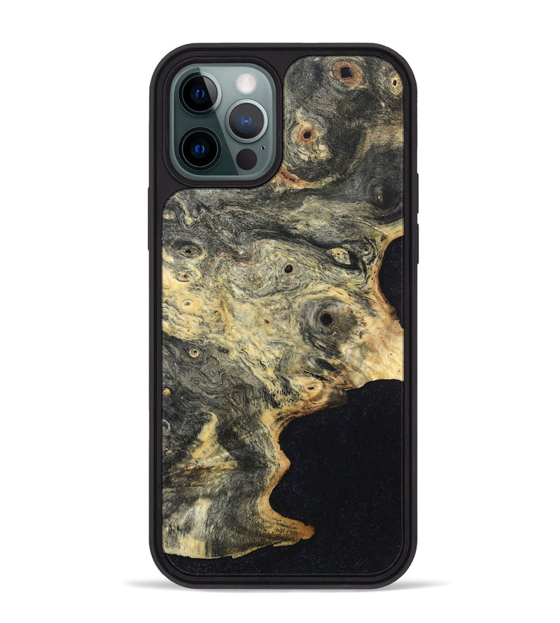 iPhone 12 Pro Max Wood Phone Case - Rickey (Wood Burl, 819424)