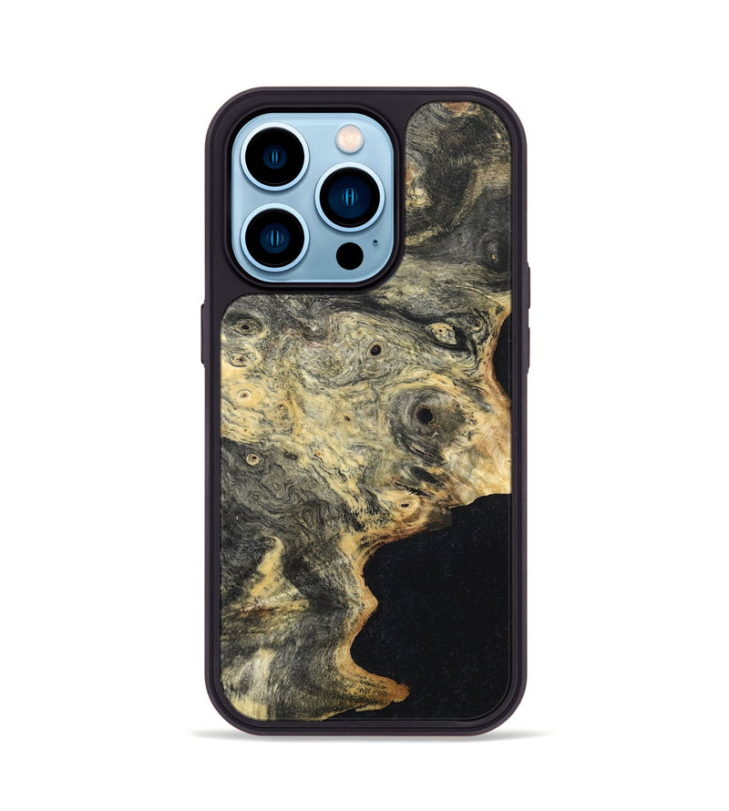 iPhone 14 Pro Wood Phone Case - Rickey (Wood Burl, 819424)