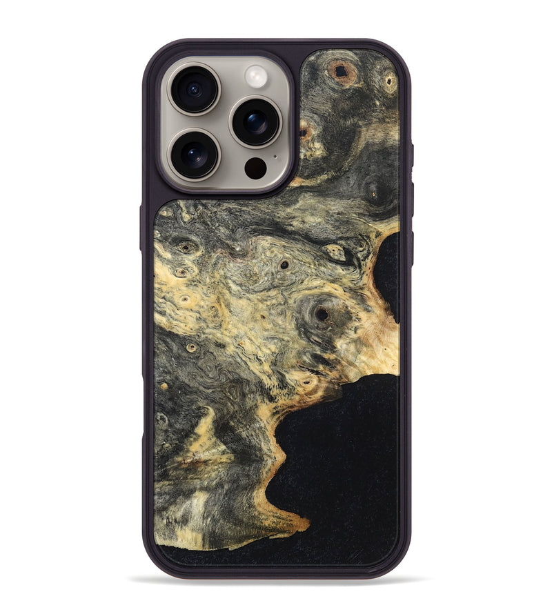 iPhone 16 Pro Max Wood Phone Case - Rickey (Wood Burl, 819424)