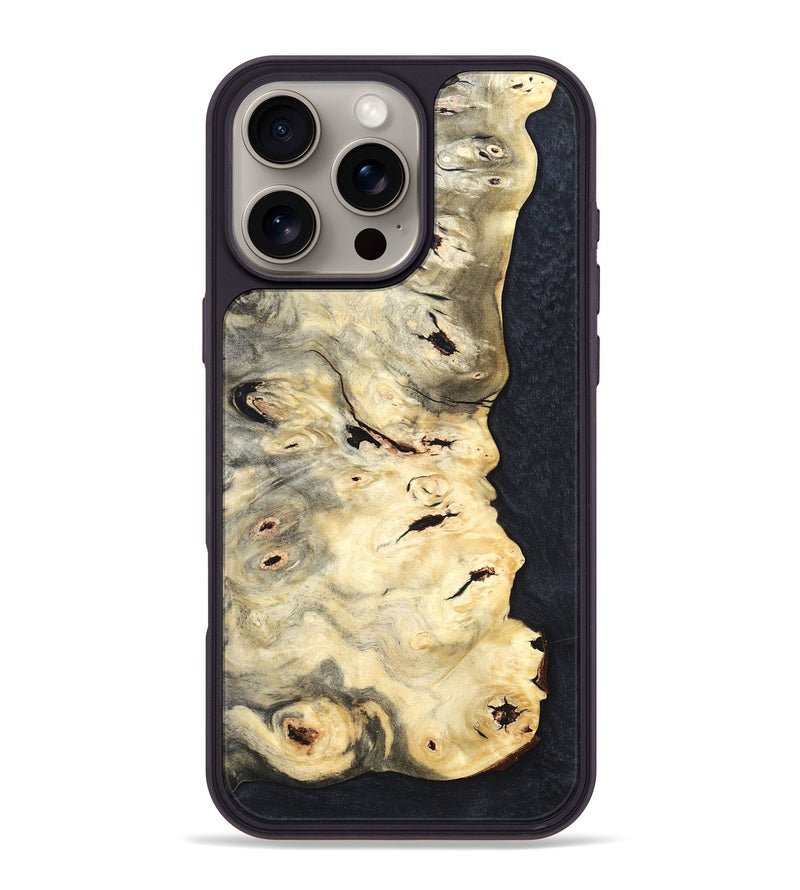 iPhone 16 Pro Max Wood Phone Case - Angelia (Wood Burl, 819426)
