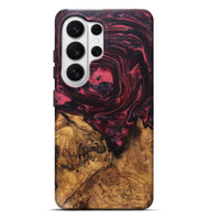 Galaxy S26 Ultra Wood Live Edge Phone Case - Mintie (Red, 819429)