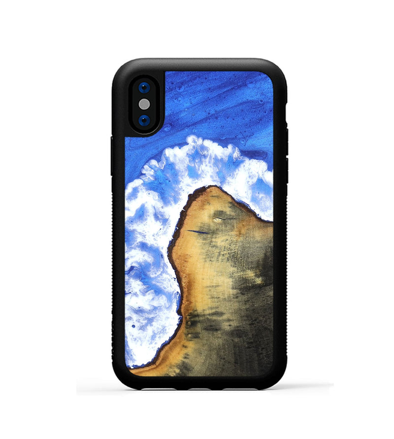iPhone Xs Wood Phone Case - Kenna (Coastal, 819431)