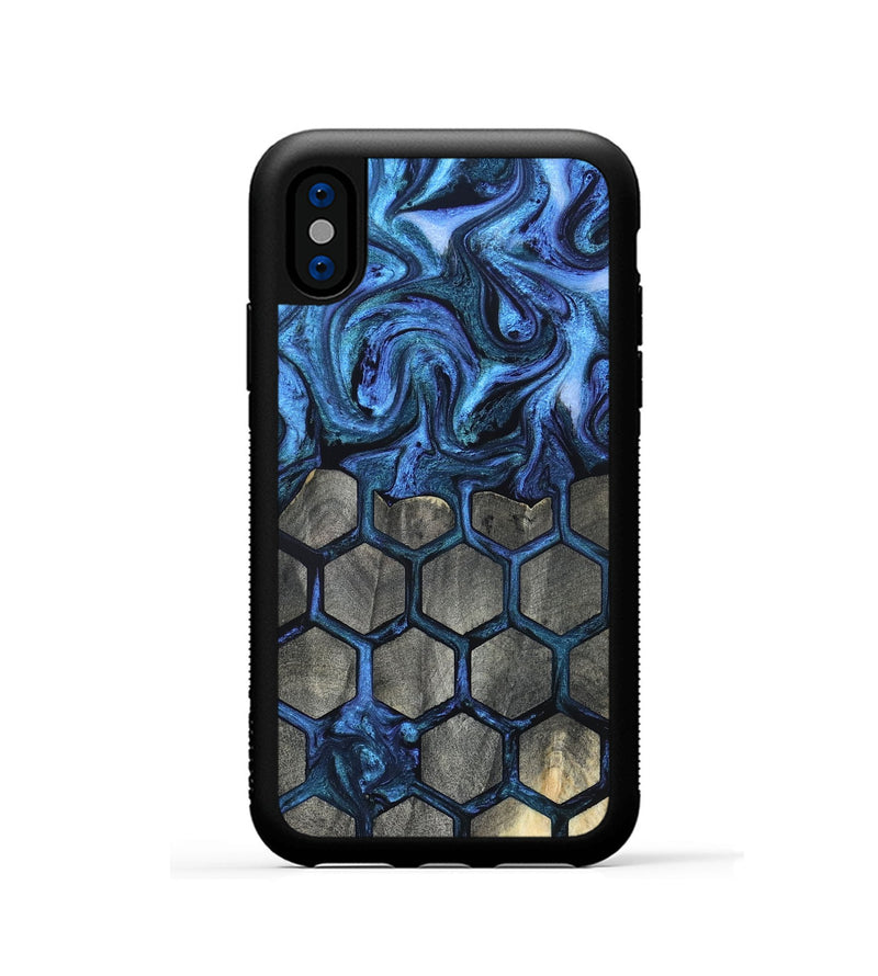 iPhone Xs Wood Phone Case - Andie (Pattern, 819437)
