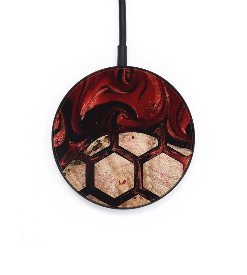 Circle Wood Wireless Charger - Oma (Ancient Olive, 819440)