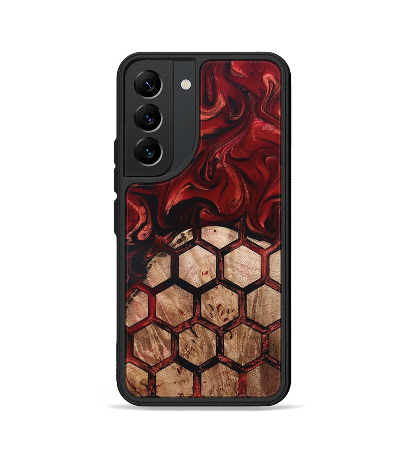 Galaxy S22 Wood Phone Case - Oma (Ancient Olive, 819440)