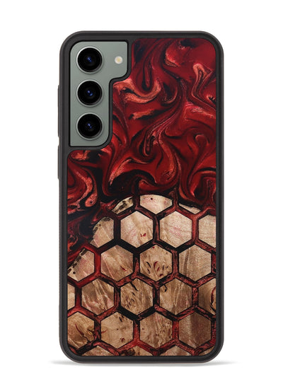 Galaxy S23 Plus Wood Phone Case - Oma (Ancient Olive, 819440)