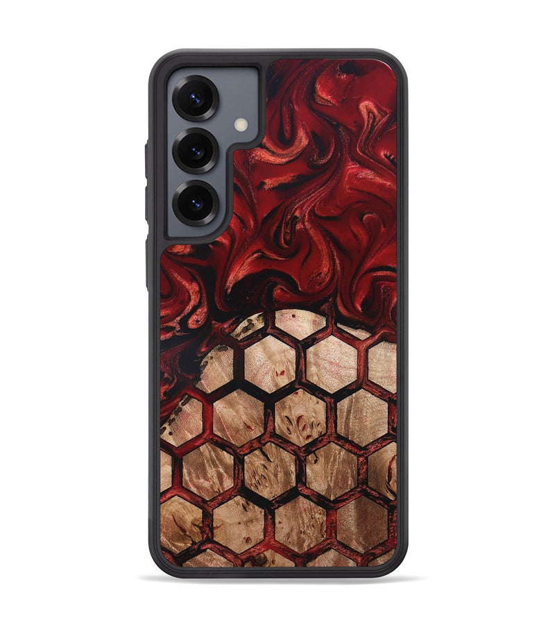 Galaxy S25 Plus Wood Phone Case - Oma (Ancient Olive, 819440)