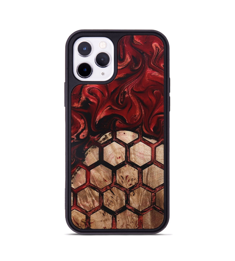 iPhone 11 Pro Wood Phone Case - Oma (Ancient Olive, 819440)