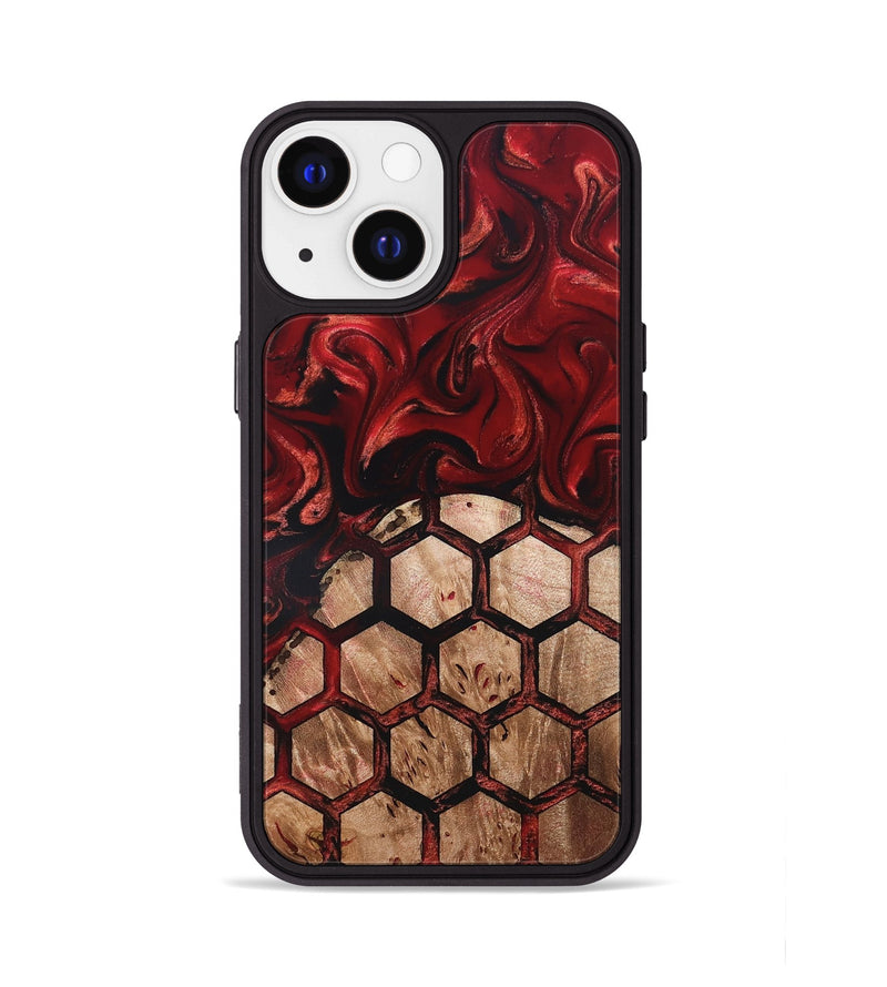 iPhone 13 Wood Phone Case - Oma (Ancient Olive, 819440)