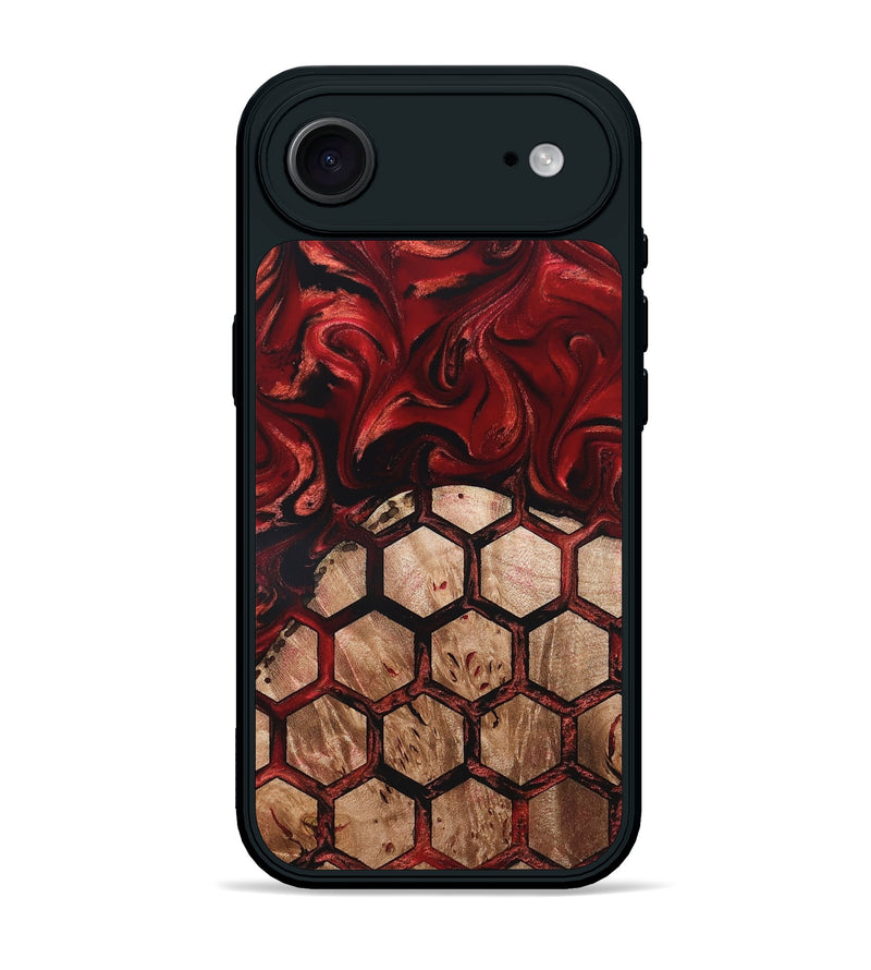iPhone 17 Air Wood Phone Case - Oma (Ancient Olive, 819440)