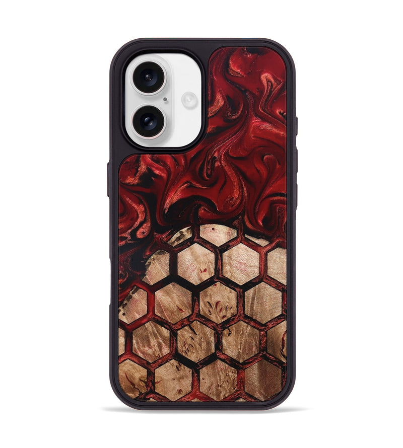 iPhone 17 Wood Phone Case - Oma (Ancient Olive, 819440)