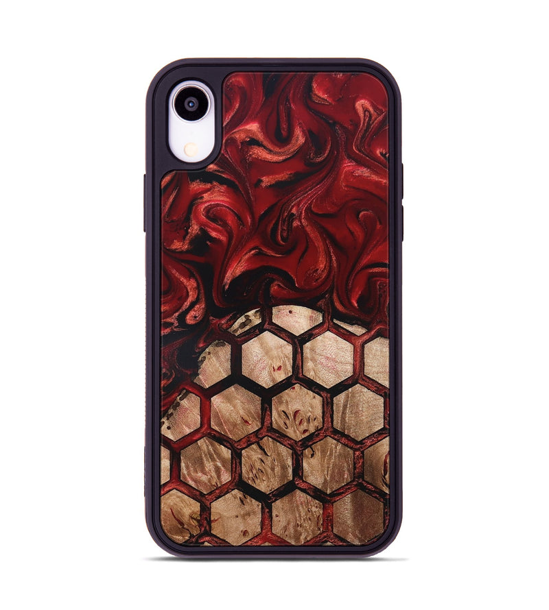 iPhone Xr Wood Phone Case - Oma (Ancient Olive, 819440)