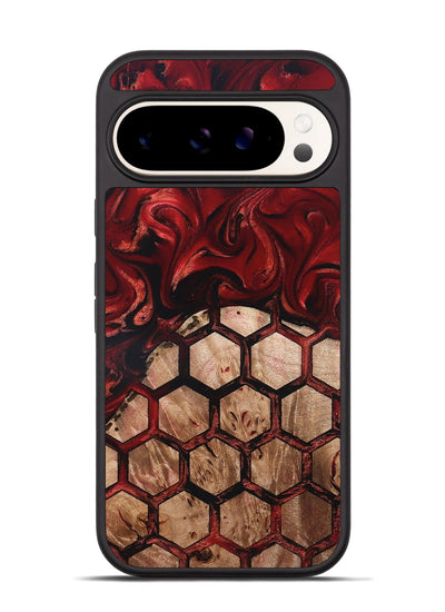 Pixel 9 Pro Wood Phone Case - Oma (Ancient Olive, 819440)