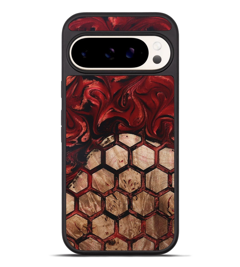 Pixel 9 Pro XL Wood Phone Case - Oma (Ancient Olive, 819440)