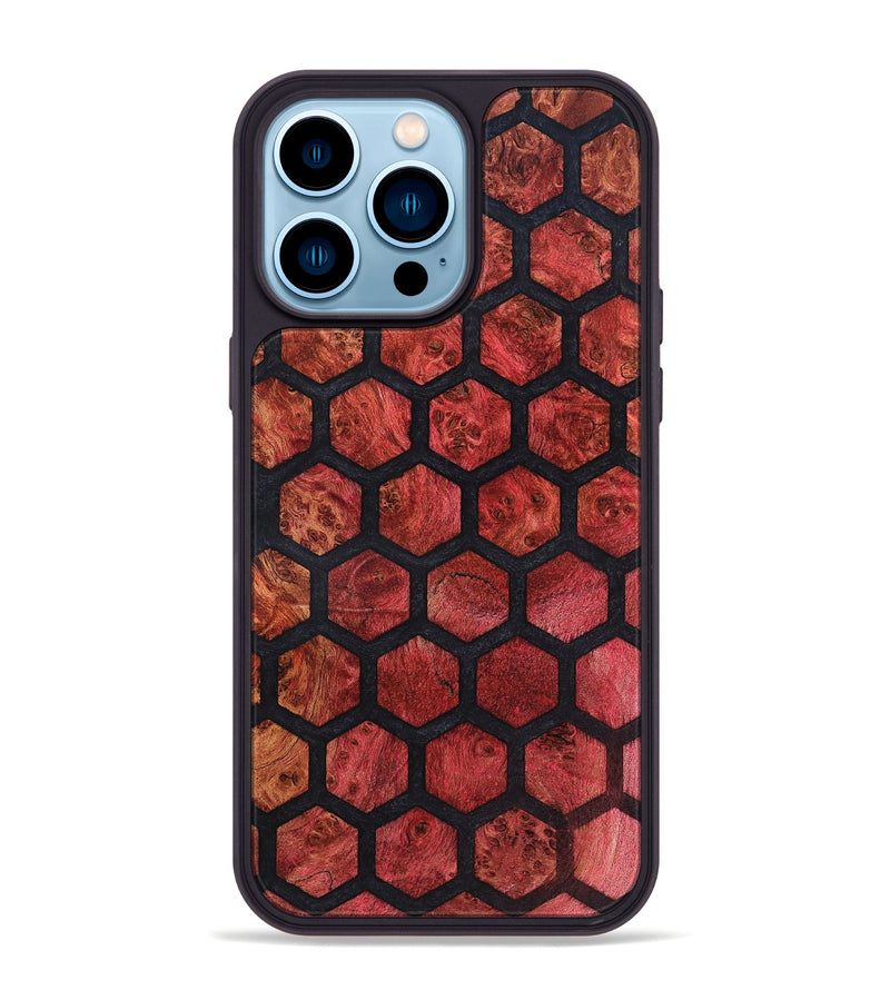 iPhone 14 Pro Max Wood Phone Case - Maria (Pattern, 819445)