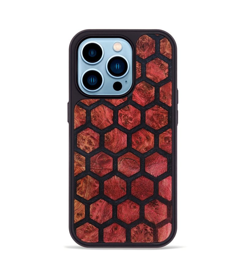 iPhone 14 Pro Wood Phone Case - Maria (Pattern, 819445)
